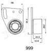 JAPKO 45999 Tensioner, timing belt